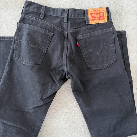 Levi's Men's 517 30 X 32 Black bootcut Jeans - Picture 11 of 12